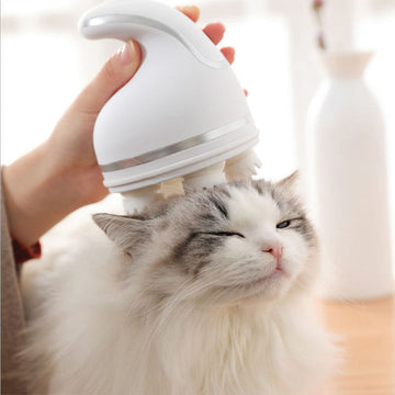 Pet Portable Waterproof Wireless Electric Scalp Massager