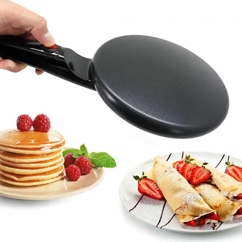 Cyber Silver Crest - Electric Crepe Maker SAND's CART Cyber Silver Crest - Electric Crepe Maker