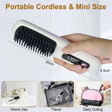 Denx - Wireless Hair Straightener SAND'S CART