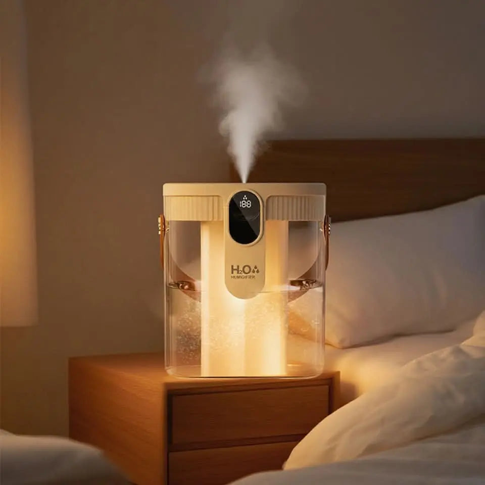 Dual-Spray Portable Humidifier SAND's CART Dual-Spray Portable Humidifier