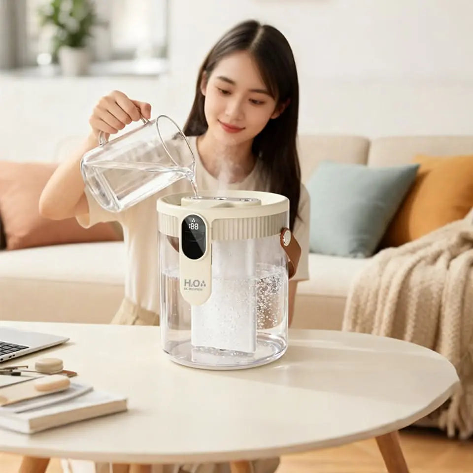 Dual-Spray Portable Humidifier SAND's CART Dual-Spray Portable Humidifier