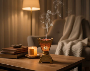 Gold Decorative Incense Burner