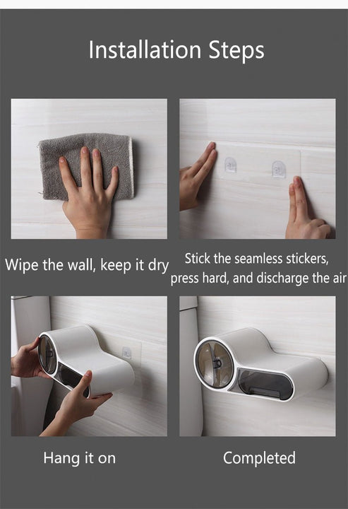Home Toilet Bathroom Roll Holder SAND'S CART