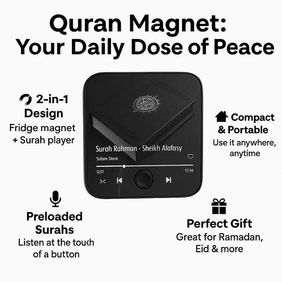 Islamic LED Quran Speaker SAND's CART Islamic LED Quran Speaker