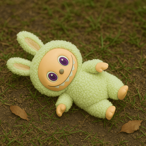 Labubu - Furry Bunny‑Monster Plush Doll SAND'S CART