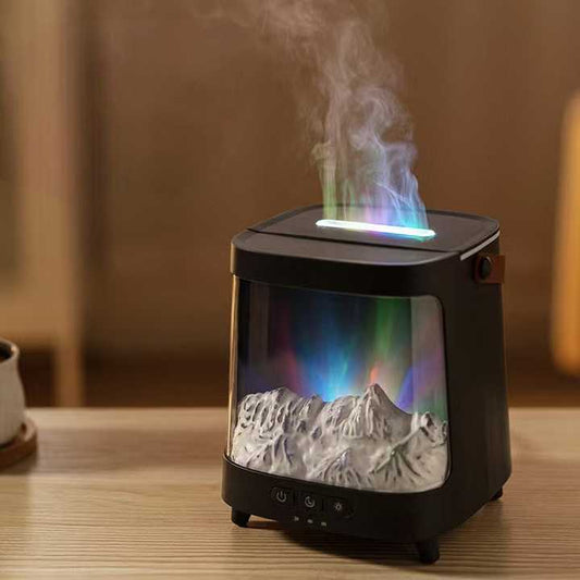 LED Flame Effect Aroma Diffuser SAND's CART LED Flame Effect Aroma Diffuser