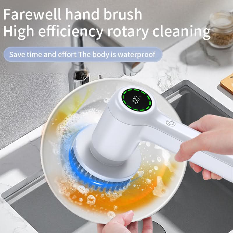 Rechargeable Cleaning Brush Cleaner SAND's CART Rechargeable Cleaning Brush Cleaner