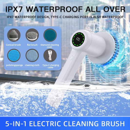 Rechargeable Cleaning Brush Cleaner SAND's CART Rechargeable Cleaning Brush Cleaner