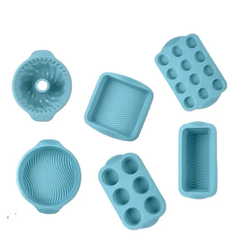 Royalford 6-Piece Silicone Bakeware Set (BPA Free) SAND's CART Royalford 6-Piece Silicone Bakeware Set (BPA Free)