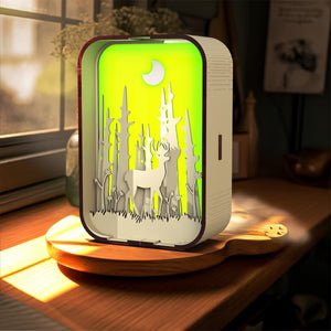 Woodcarving Night Light Lamp SAND's CART Woodcarving Night Light Lamp