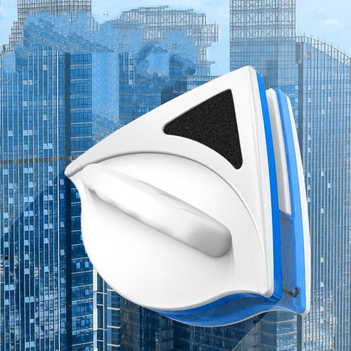 Wipe Glass Artifact Double-layer Strong Magnetic Glass Wiper Cleaning Tool SAND'S CART